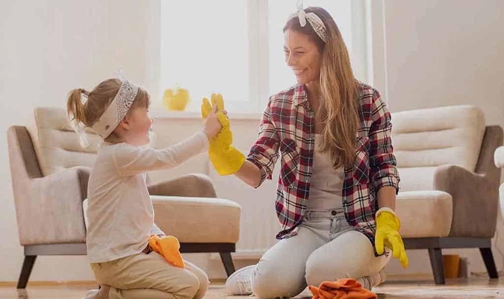 Clean With Toddler
